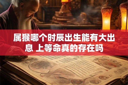属猴哪日出生是上等之命 揭秘吉日背后的命理玄机 属猴哪日出生是上等之命 揭秘吉日背后的命理玄机