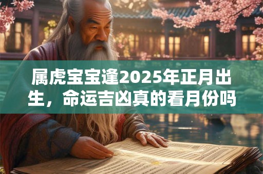 属虎宝宝逢2025年正月出生，命运吉凶真的看月份吗