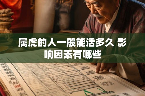 属虎的人一般能活多久 影响因素有哪些