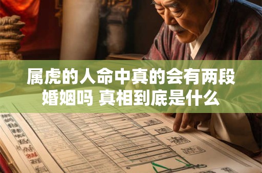 属虎的人命中真的会有两段婚姻吗 真相到底是什么