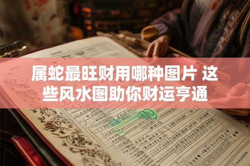 属蛇最旺财用哪种图片 这些风水图助你财运亨通