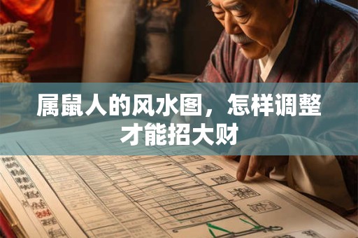 属鼠人的风水图，怎样调整才能招大财