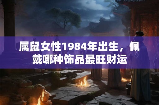 属鼠女性1984年出生，佩戴哪种饰品最旺财运