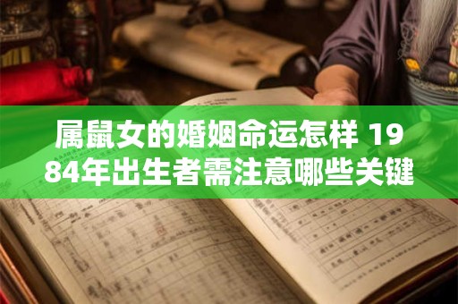 属鼠女的婚姻命运怎样 1984年出生者需注意哪些关键问题