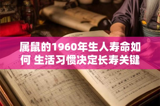 属鼠的1960年生人寿命如何 生活习惯决定长寿关键