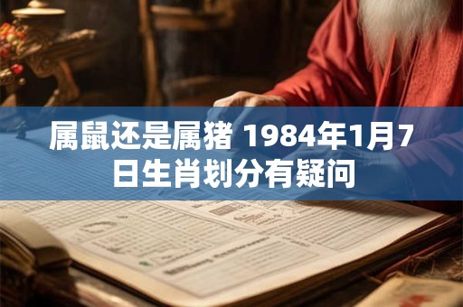 属鼠还是属猪 1984年1月7日生肖划分有疑问