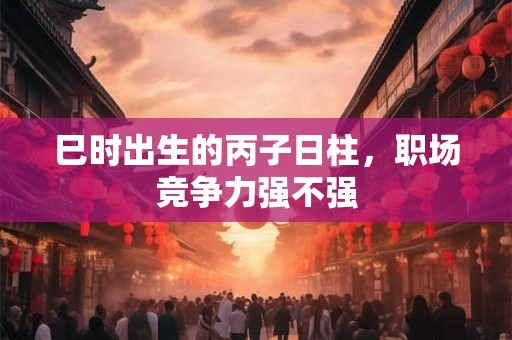 巳时出生的己丑日柱，健康隐患暗藏何处