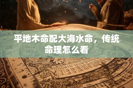 平地木命配大海水命，传统命理怎么看