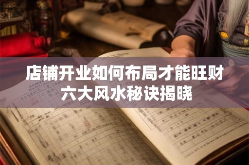 店铺怎么布局才能聚财 风水妙招揭秘