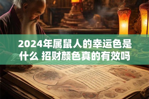 2024年属鼠人的幸运色是什么 招财颜色真的有效吗