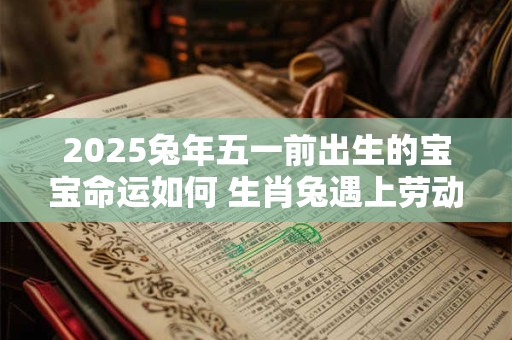 2025兔年五一前出生的宝宝命运如何 生肖兔遇上劳动节前有何玄机