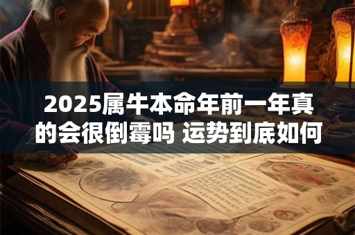 2025属牛人运势解析：感情健康会遇挑战吗