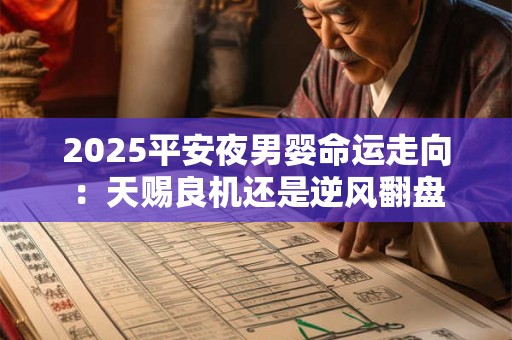 2025平安夜男宝命格怎样 吉时运势大揭秘