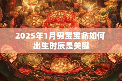 2025年1月男宝宝命如何 出生时辰是关键