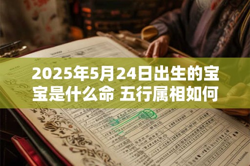 2025年5月24日出生的宝宝是什么命 五行属相如何