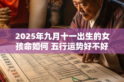 2025年九月十一出生的女孩命如何 五行运势好不好