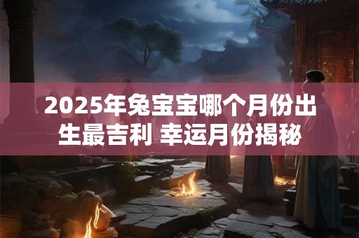 2025年兔宝宝命运如何 运势详解尽在这里