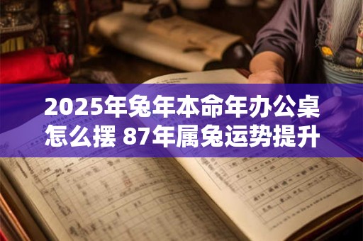 详细阅读:2025年兔年本命年办公桌怎么摆 87年属兔运势提升妙招 2025年兔年本命年办公桌怎么摆 87年属兔运势提升妙招