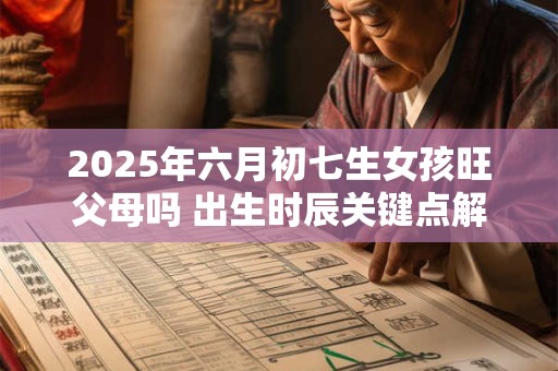 2025年六月初七生女孩旺父母吗 出生时辰关键点解析