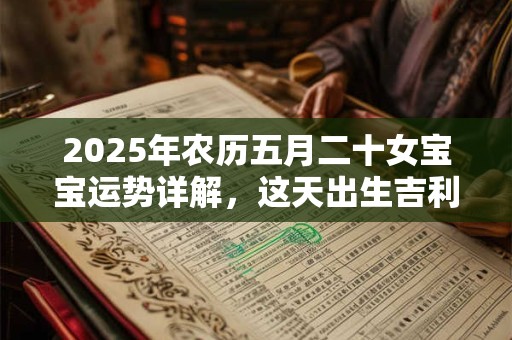 2025年农历五月二十女宝宝运势详解，这天出生吉利吗