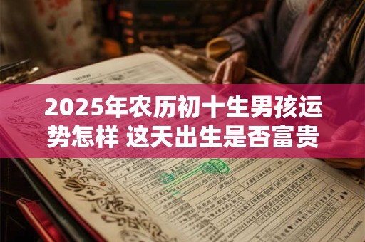 2025年农历十一月十八男宝宝运势解析，免费测算准不准