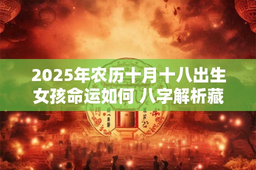 2025年农历十月十八出生女孩命运如何 八字解析藏玄机