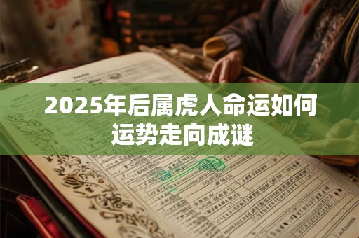 2025年后属虎人命运如何 运势走向成谜