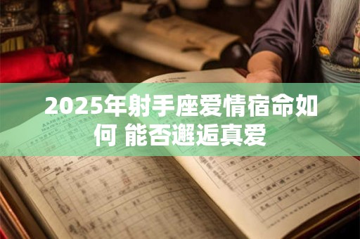 2025年射手座爱情宿命如何 能否邂逅真爱
