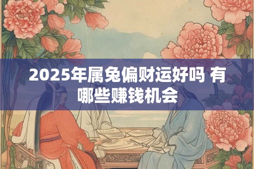 2025年属兔偏财运好吗 有哪些赚钱机会
