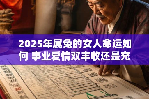 2025年属兔的女人命运如何 事业爱情双丰收还是充满挑战