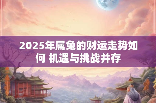 2025年属兔的财运走势如何 机遇与挑战并存