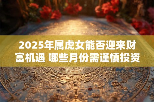 2025年属虎女能否迎来财富机遇 哪些月份需谨慎投资