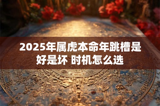 2025年属虎本命年跳槽是好是坏 时机怎么选
