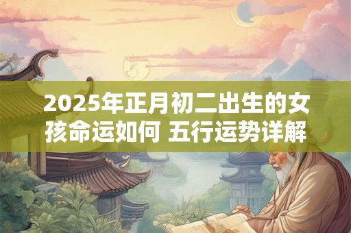 2025年正月初二出生的人命运怎样 命理如何