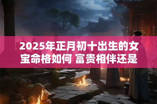 2025年正月初十出生的女宝命格如何 富贵相伴还是坎坷多磨
