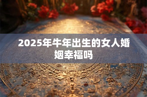 2026年牛年出生的女人婚姻幸福吗 2026年牛年出生的女人婚姻幸福吗