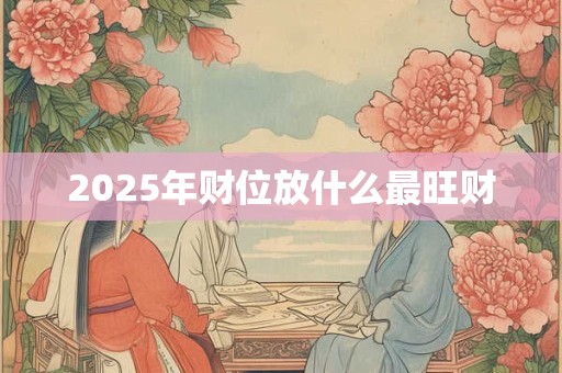 2025年财位放什么最旺财