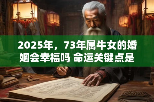 2025年，73年属牛女的婚姻会幸福吗 命运关键点是什么