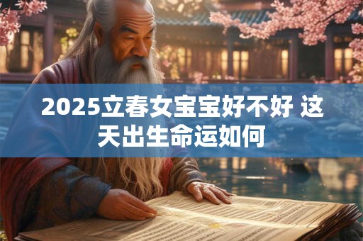 2025立春女宝宝好不好 这天出生命运如何