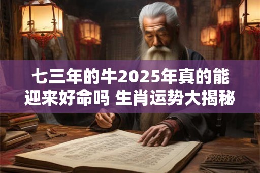 七三年的牛2025年真的能迎来好命吗 生肖运势大揭秘
