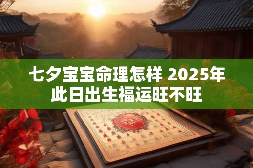 七月出生多坎坷 命运真的与出生月相关