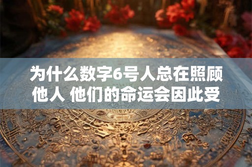 为什么数字6号人总在照顾他人 他们的命运会因此受到影响吗