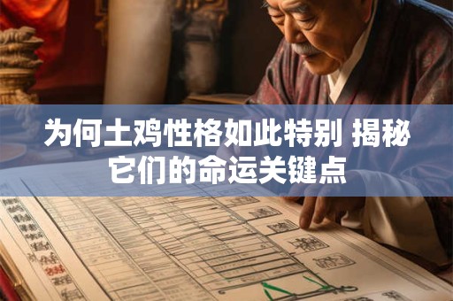 为何土鸡性格如此特别 揭秘它们的命运关键点