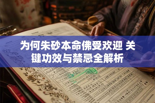 为何朱砂本命佛受欢迎 关键功效与禁忌全解析