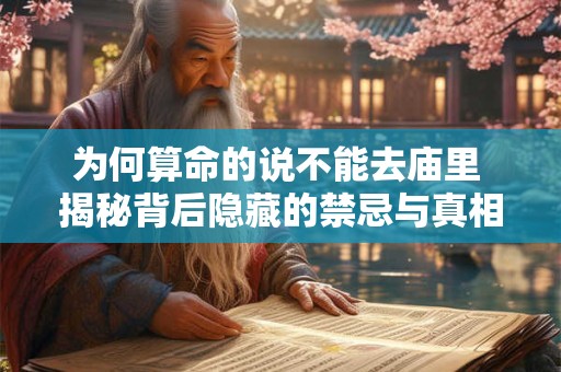 为何算命的说不能去庙里 揭秘背后隐藏的禁忌与真相
