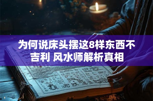 为何说床头摆这8样东西不吉利 风水师解析真相