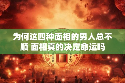为何这四种面相的男人总不顺 面相真的决定命运吗
