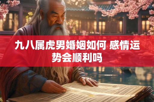 九八属虎男婚姻如何 感情运势会顺利吗