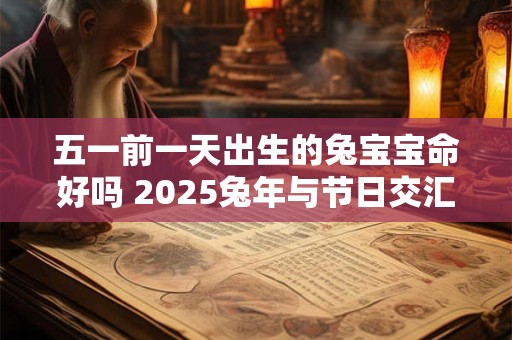 五一前一天出生的兔宝宝命好吗 2025兔年与节日交汇运势解析