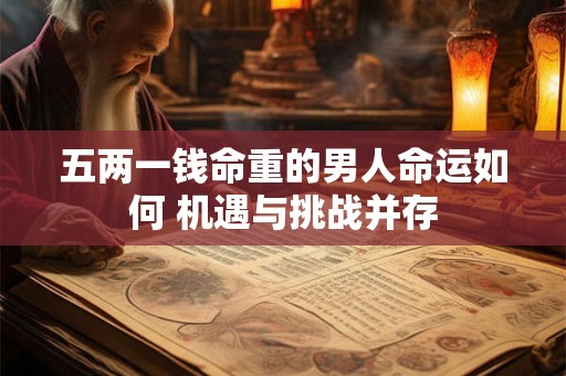 五两一钱命重的男人命运如何 机遇与挑战并存